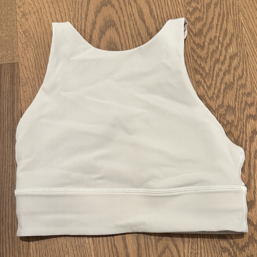 Lululemon Athletica White Tank Top